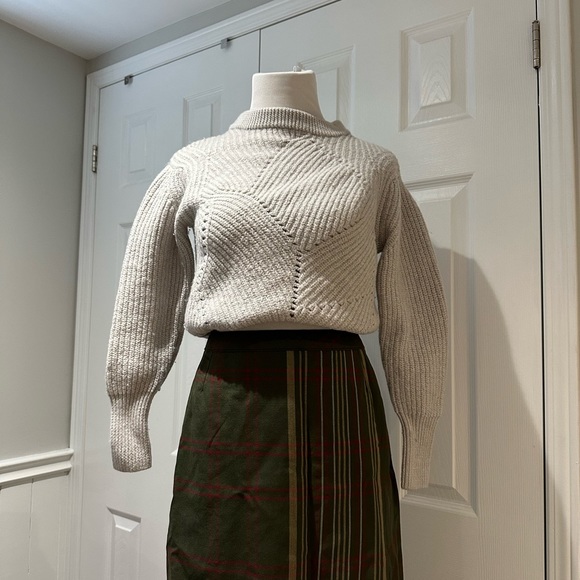 Wilfred light gray crop sweater - Picture 5 of 9